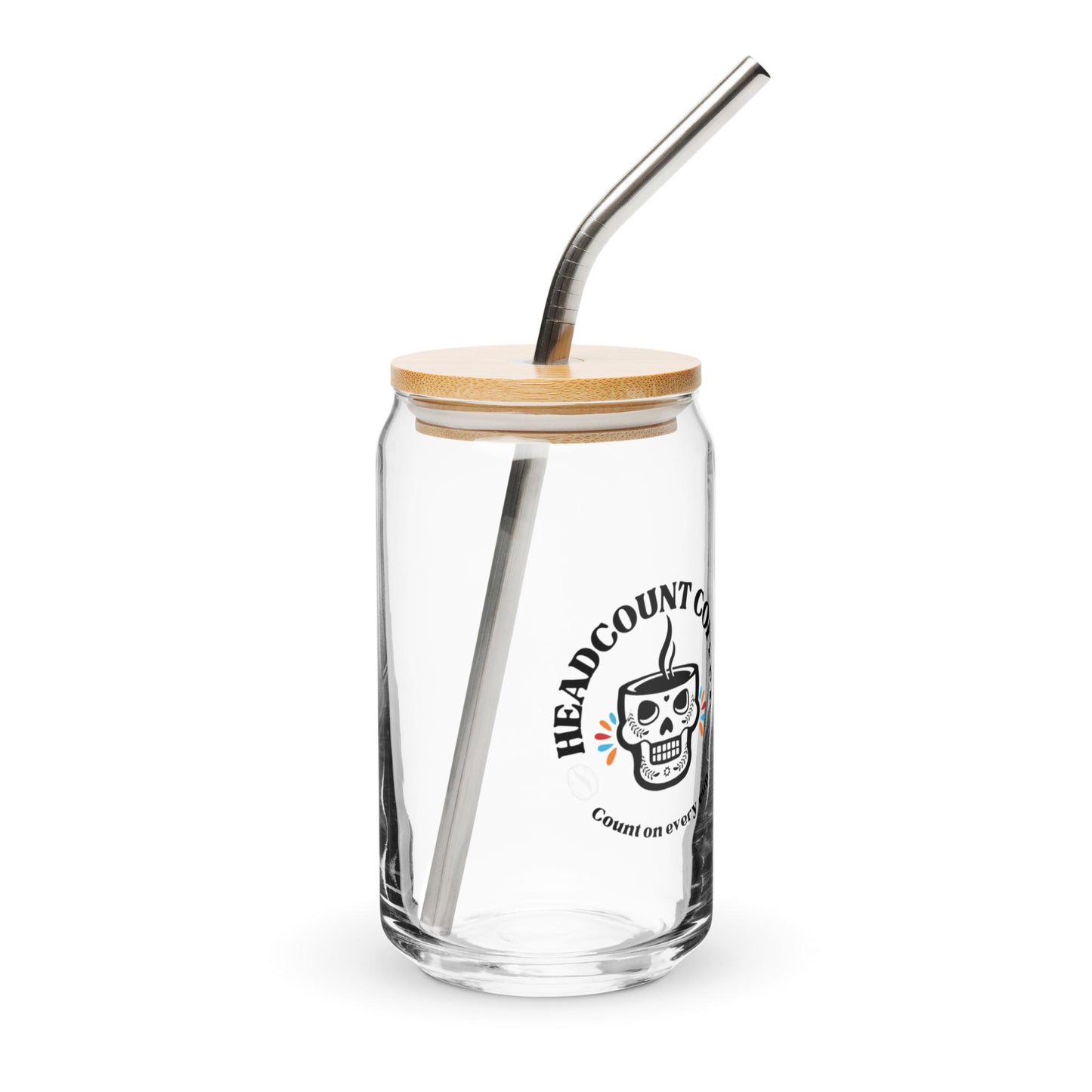 Headcount Coffee Iced coffee glass