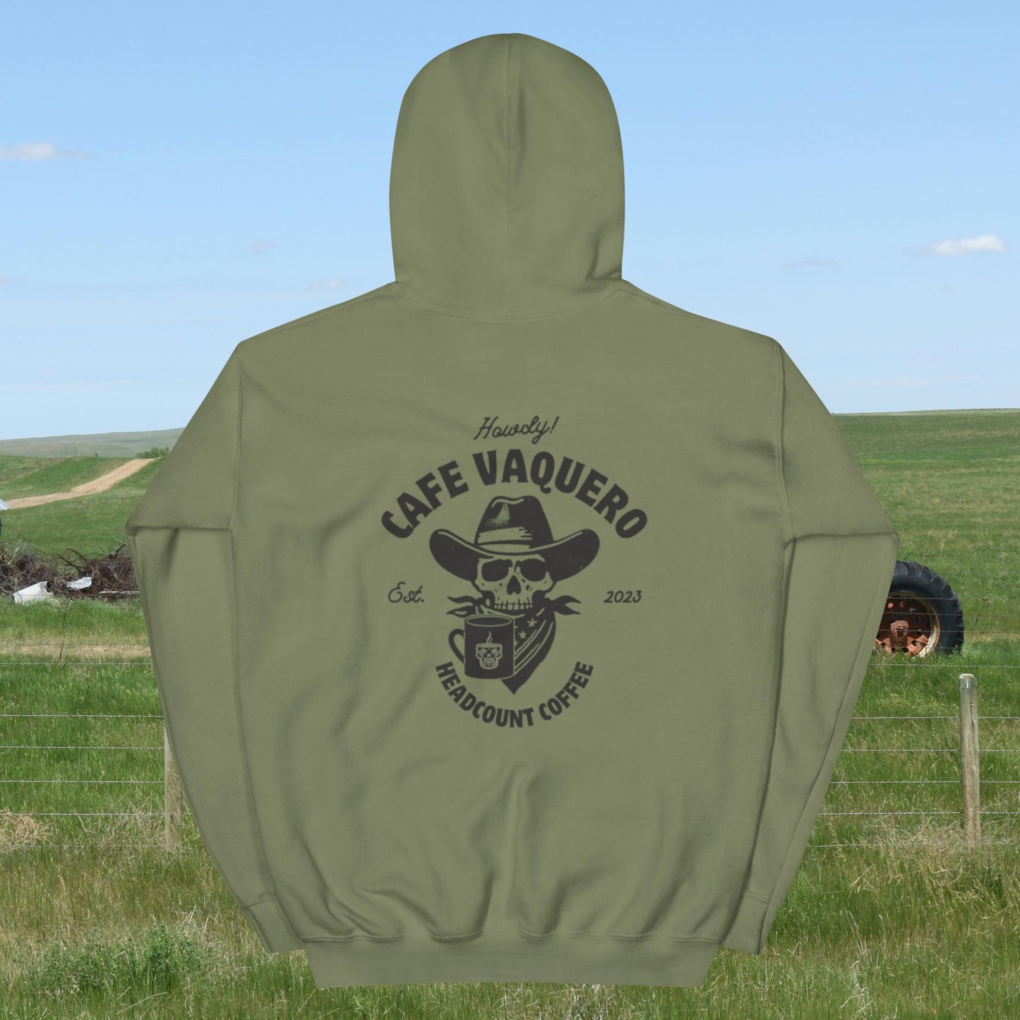 Cafe Vaquero Coffee Hoodie